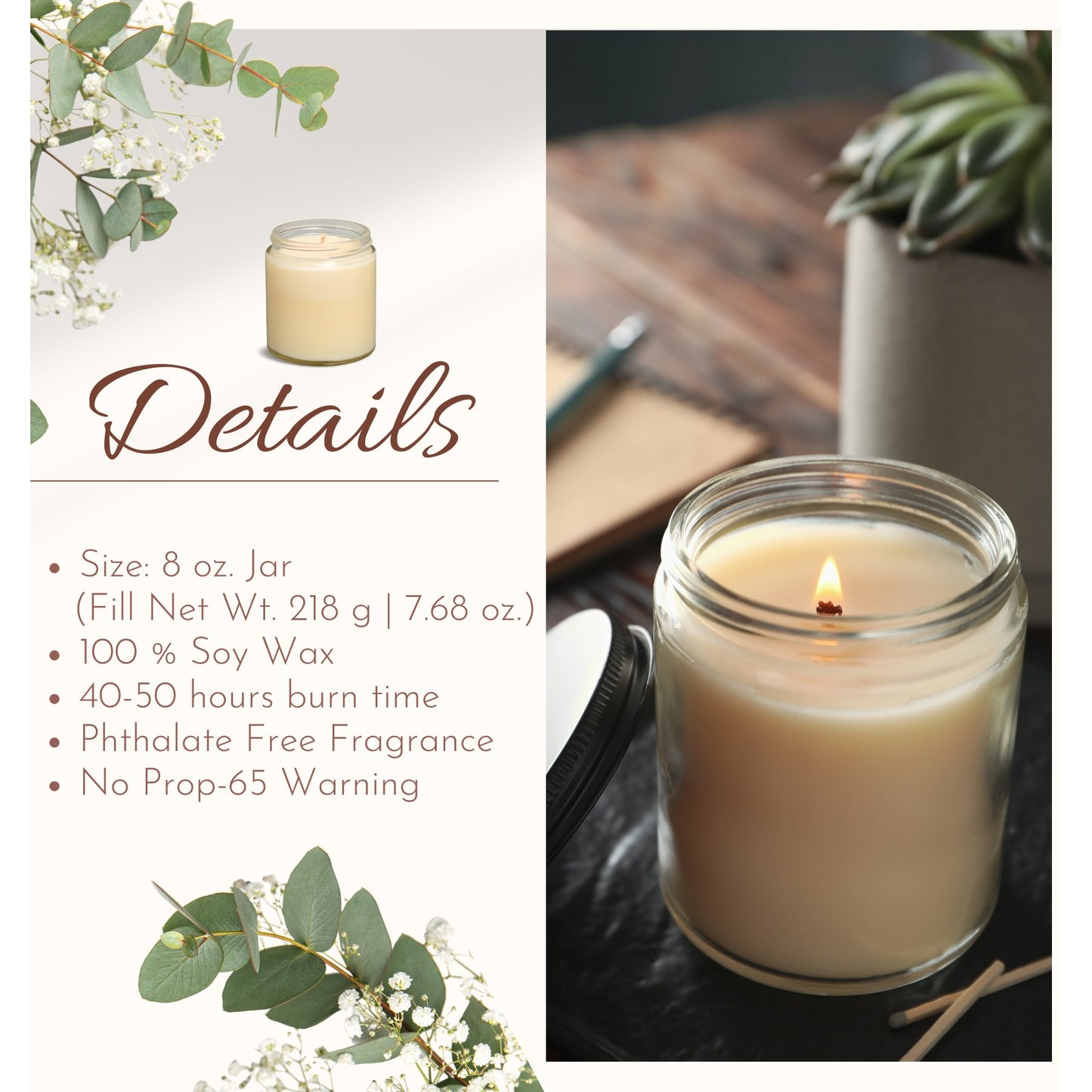 Fruity Coconut Soy Candle - SwizzlDD