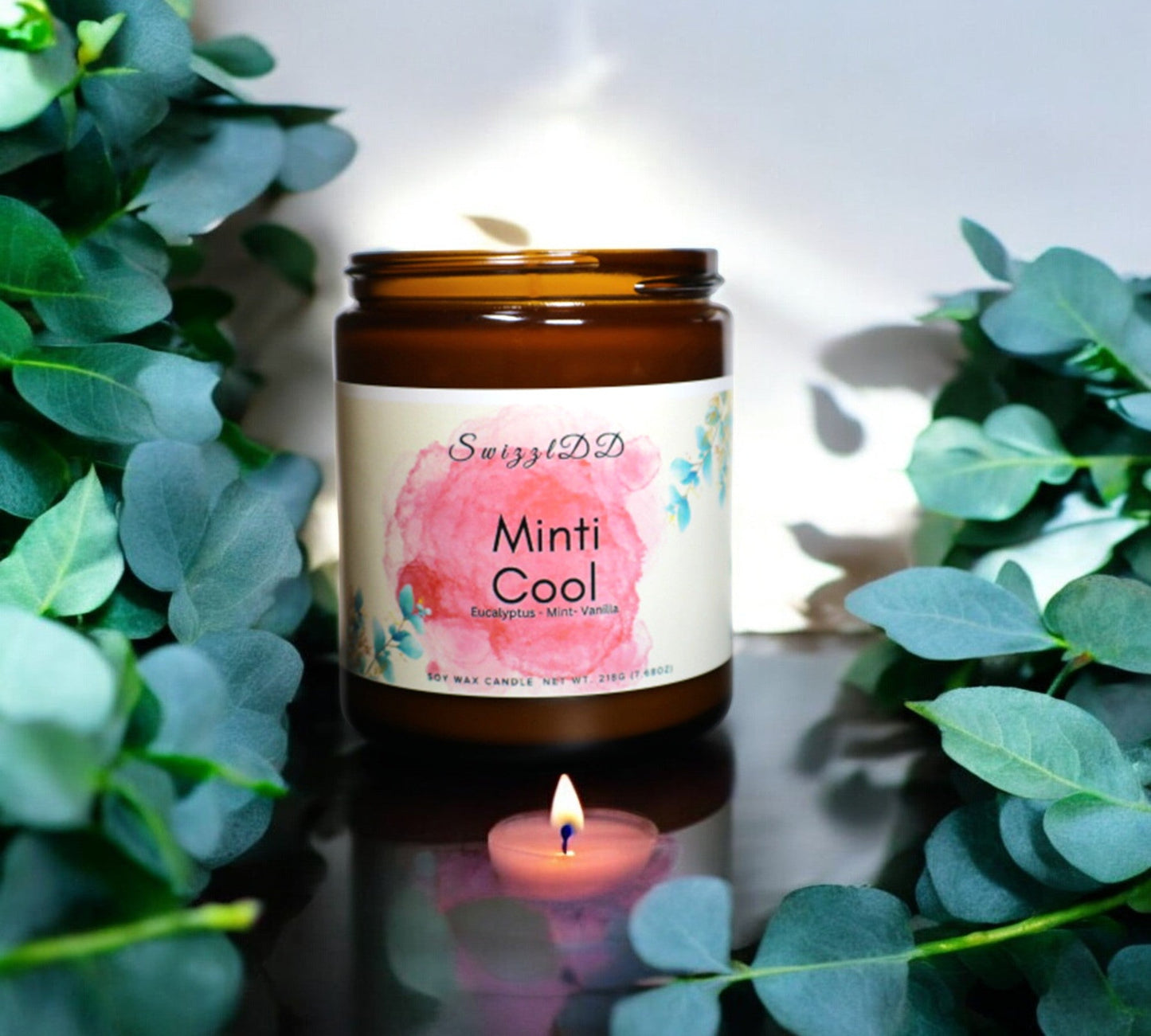 Minti Cool Soy Candle - SwizzlDD