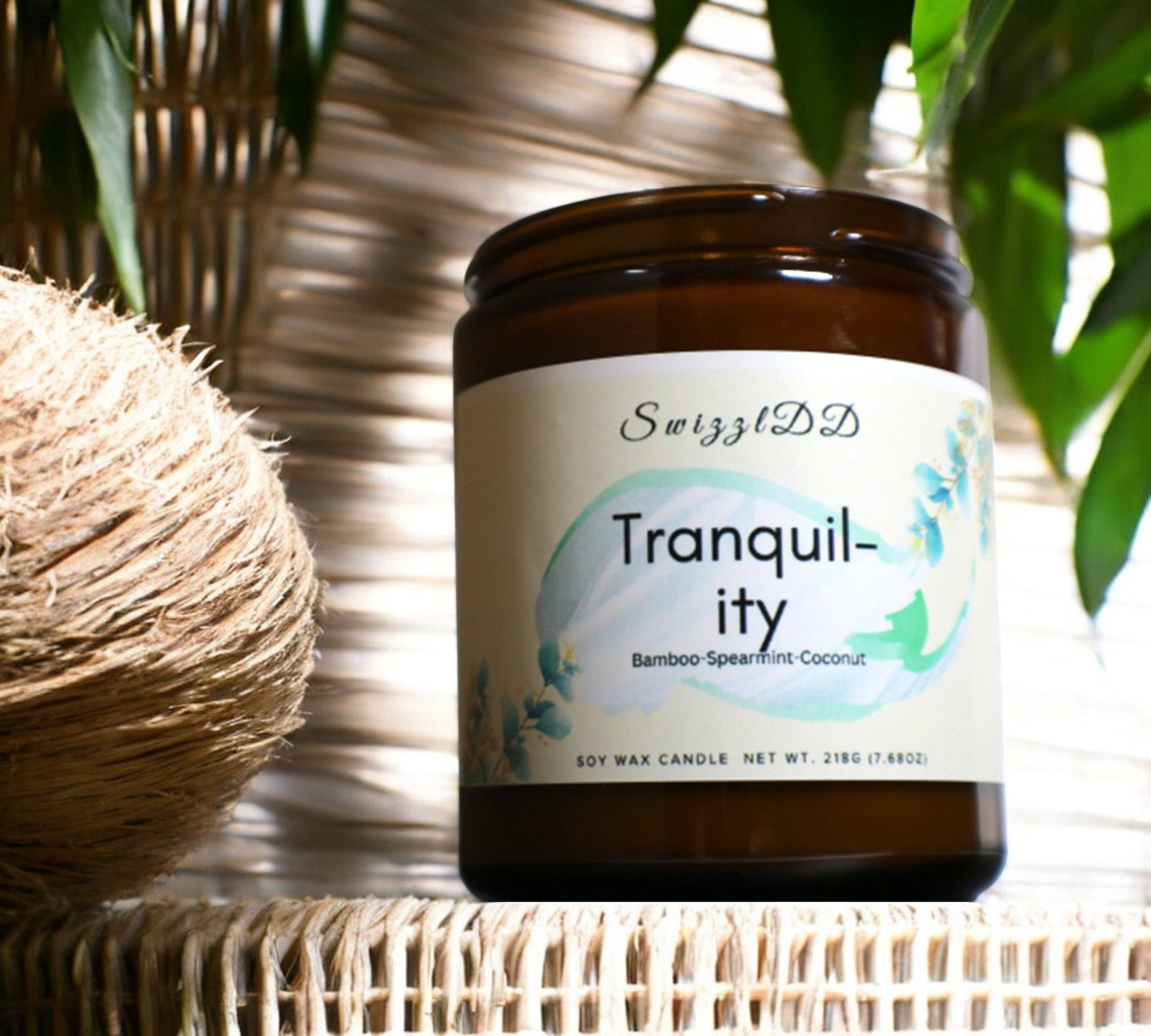 Tranquil - ity Soy Candle - SwizzlDD